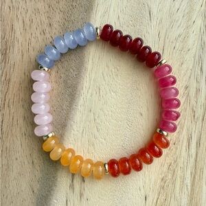 Trendy Glass Beaded Bracelet